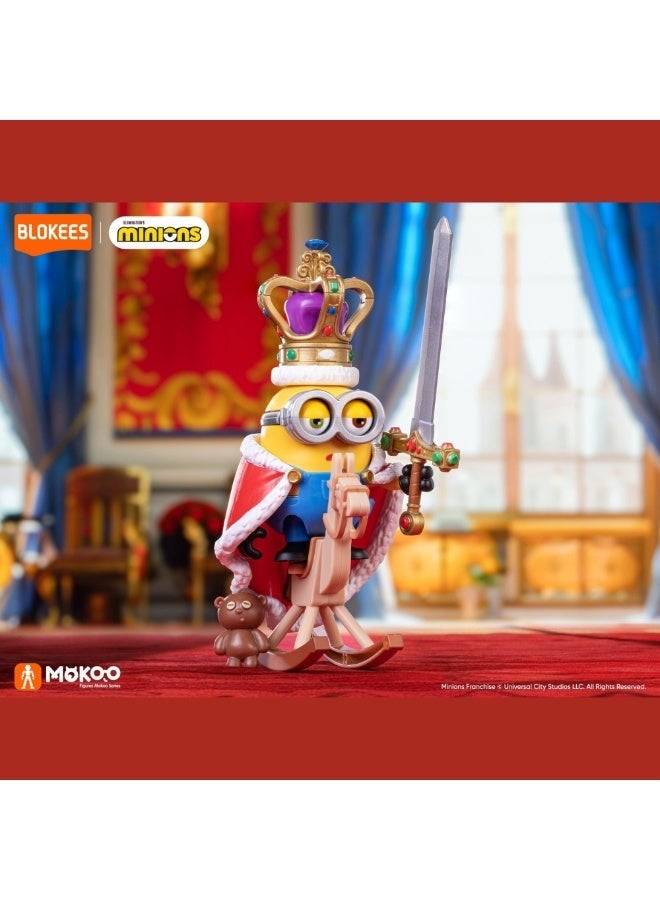 BLOKEES Minions-N-Disguise King Bob Building Figure – 9+ PCS Construction Toy for Kids | Collectible Model Kit | Genuine Licensed Illumination Minions Toy | Fun - Image 1